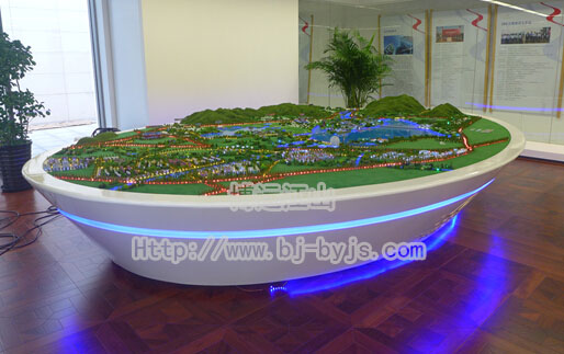 APEC會議中心—-雁西湖規劃沙盤