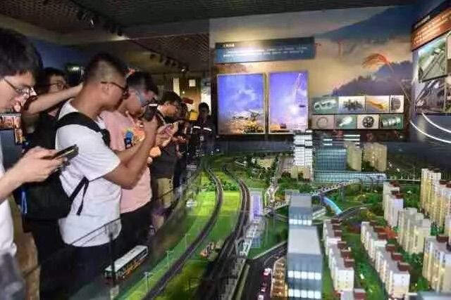 多軌道智能交通沙盤