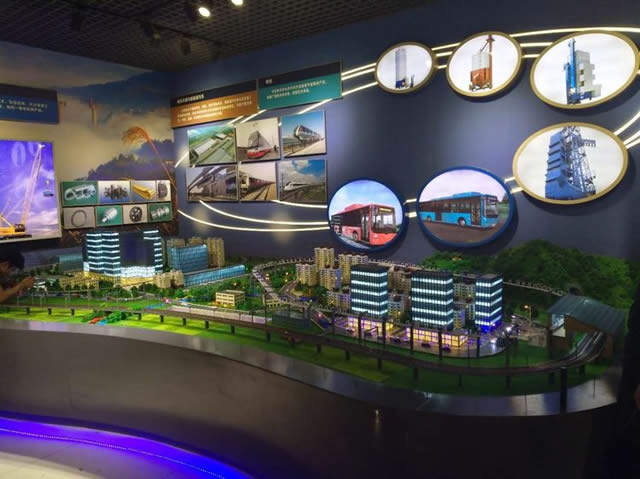 多軌道智能交通沙盤