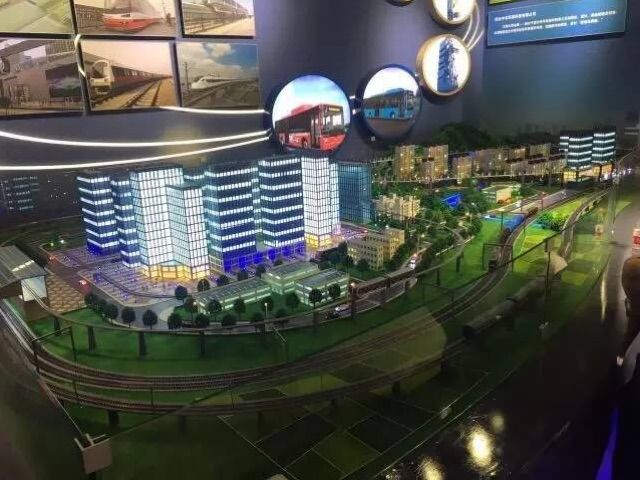 多軌道智能交通沙盤